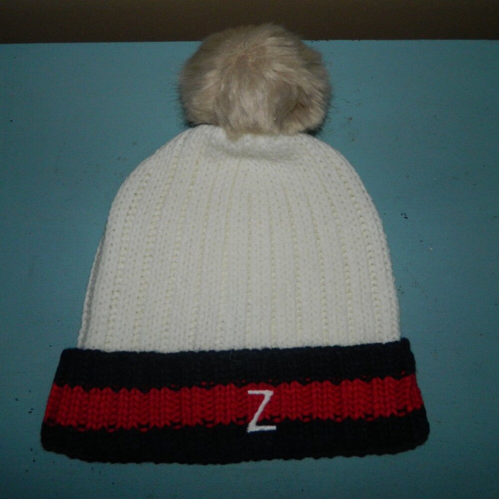 Mark & Graham Faux Fur Pom Pom Hat "Z" (TT-26)